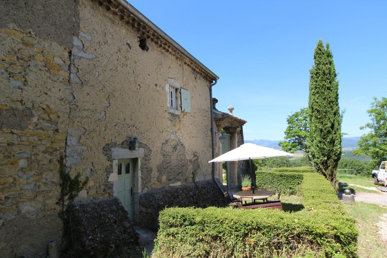 Chateau De Fontblachere Saint-Lager-Bressac Dış mekan fotoğraf