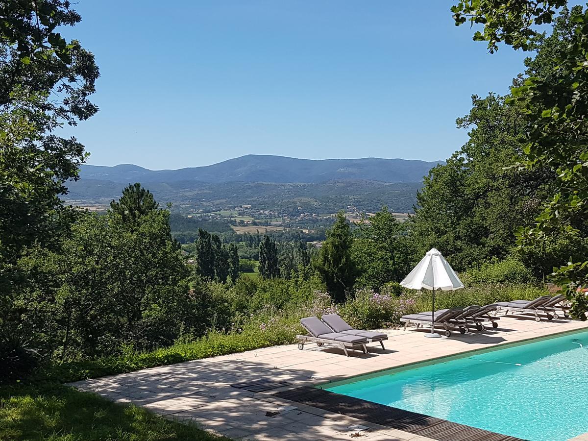 Chateau De Fontblachere Saint-Lager-Bressac Dış mekan fotoğraf